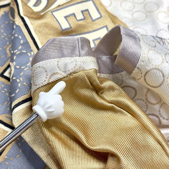 Reebok Saints Gold Silver Drew Brees No. 9 Rhinestone NFL Football Jersey Size M - Picture 9 of 13